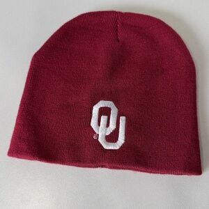 OU Maroon Beanie
